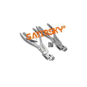Pinza manual Satinsky para quitar brackets, removedor de bandas adhesivas posteriores cortas, alicates de ortodoncia dental, pinzas para desmontar brackets, CE - Product Image 2