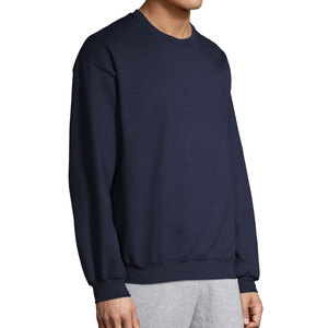 Sudadera Extra Grande para Hombre, Mezcla de Algodón, Cuello Redondo, Informal, con Logotipo Personalizado OEM, Sudaderas al por Mayor - Product Image 2