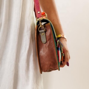 Gran oferta, bolsos informales de piel de vaca para mujer, vestido de nuevo diseño y bolso de compras de piel auténtica con pelo en la piel - Product Image 4