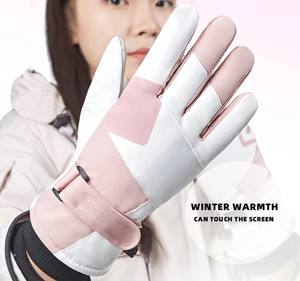 Guantes de Ciclismo de Montaña, Snowboard y Motociclismo Antideslizantes, Transpirables, Recubiertos de Poliuretano, con Medio Dedo/Dedo Descubierto - Product Image 1