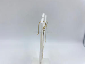 Best Price Sleek Versatile Gold-Plated Sterling <b>Silver</b> Charm <b>Earrings</b> Classic Wedding <b>Pearl</b> Jewelry for Women's Party Gift - Product Image 2