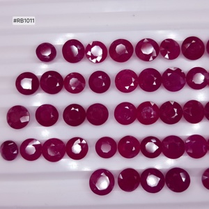 ทับทิมพม่าทรงกลมขนาด 5.50–6.00 มม. (ล็อต) น้ำหนัก 44.89 กะรัต พลอยหลวม 100% ธรรมชาติ สีใส สำหรับใช้ในงานออกแบบเครื่องประดับ - Product Image 2