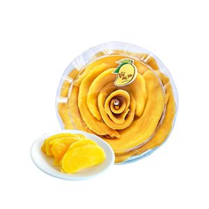 Delicioso mango liofilizado con textura crujiente, ideal para batidos y una rutina de refrigerios saludables. - Product Image 6