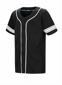 Fabricante de Camisetas de Béisbol Personalizadas OEM ODM, Completamente con Botones, 100% Poliéster, Sin Mangas, Transpirables - Product Image 2