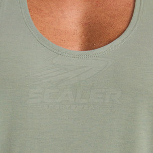 Lightweight Breathable Quick-Dry Polyester/Cotton <b>Men</b> Gym <b>Singlet</b> Loose Fit Sleeveless Shirt <b>for</b> Cardio Training Running Workout - Product Image 5