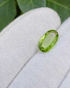 Peridoto de Pakistán, Corte Ovalado, Verde Natural Brillante, Piedra Preciosa Suelta, Piedra de Nacimiento de Agosto, Calidad Premium - Product Image 3