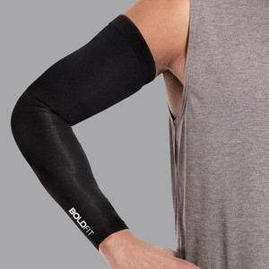 Manchons de cyclisme unisexes pour adultes, anti-UV, respirants, compressifs, rafraîchissants, avec design personnalisé - Product Image 4