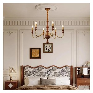 Handcrafted Walnut Wood Ornate Mughal-Inspired <b>Lantern</b> with <b>Brass</b> Fretwork - Wholesale - Product Image 5