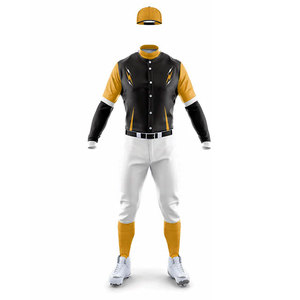 Sportswear <b>Baseball</b> Uniform Kits Customized Practice Wear Team Player Uniform Match Training Wear Softball Uniform Kids Plain - Product Image 5