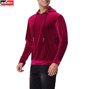 2026 mens velvet hoodie modern winter hooded <b>sweatshirt</b> premium velvet fabric stylish warm pullover hoodie for men - Product Image 1