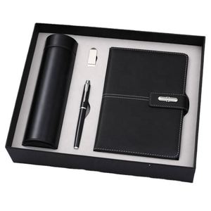 Artículos Promocionales al por Mayor, Cuaderno Personalizable, Diario, Termo, Set de Regalo con Cuaderno, Bolígrafo y Botella de Agua - Product Image 1