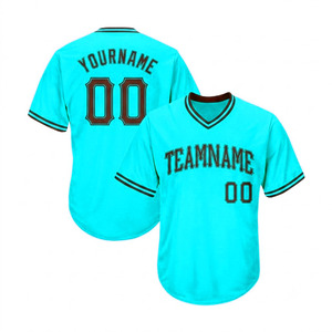 Jersey de Béisbol Personalizado de Poliéster Negro de la Mejor Calidad para Hombre, Jersey de Béisbol Estampado de Primera Calidad en Oferta a Bajo Precio - Product Image 5