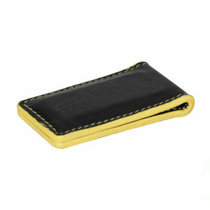 Slim Genuine Leather Vintage Money Clip <b>Wallet</b> Minimalist Cash <b>Holder</b> RFID Blocking Card Case Portable Unisex Gift - Product Image 5