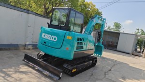 Kobelco SK60-10 Mini Digger Used Excavator Machine 6 Ton 35.5KW Engine Gearbox Bearing Pump Japan 0.2m <b>Bucket</b> Capacity - Product Image 4