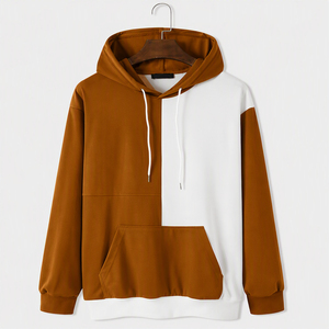 Custom Panel <b>Work</b> <b>Mens</b> Pullover Hoodie Relaxed Fit <b>Fleece</b> Sweatshirt Wholesale Streetwear Apparel Supplier USA EU UK B2B Wear - Product Image 5