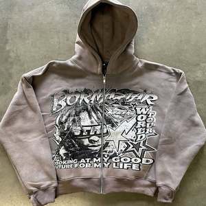 Snail Embroidery Hoodies Premium Fashion Custom Design Wholesale 100% Cotton Autumn Unisex Knitted - Product Image 1