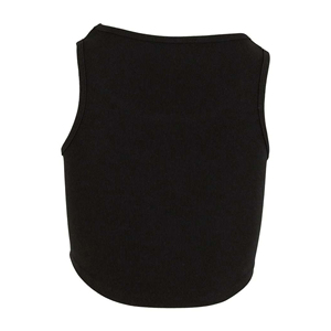 Women Ribbed Crop Tank <b>Top</b> Sleeveless Slim Fit Casual Vest With <b>Rhinestone</b> Design OEM Supplier - Product Image 6