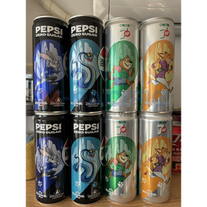 PEPSI <b>ZERO</b> <b>SUGAR</b> ZOOTOPIA LIMITED EDITION CAN 330ML CHINA ORIGIN - Product Image 5