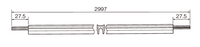 DH5801L Tro-Reel HS/High Speed (type sans tension) bleu clair homologué UL