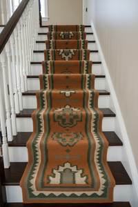 พรมทอมือจากขนสัตว์และปอกระเจา ลายชนเผ่าเรขาคณิตแบบเรียบง่าย สั่งทำขนาดได้ สำหรับห้องนั่งเล่น ห้องครัว ทางเดิน และตกแต่งบ้าน - Product Image 3