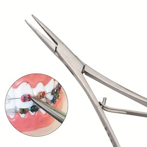 Porte-aiguille micro-précis Castroviejo 14,2 cm – Instrument chirurgical délicat pour la suture en chirurgie ophtalmique - Product Image 5