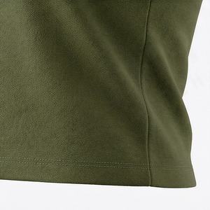 T-shirt uni à col rond pour femme, chemisier d'été, vente en gros, t-shirt uni pour femme, couleur personnalisable, respirant, style décontracté et tendance - Product Image 5