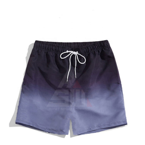 <b>Mens</b> Mid Swim <b>Trunks</b> Eco-Friendly Knee Length Quick Dry Windproof Mesh Lining Pockets Comfortable Breathable Casual 100% Cotton - Product Image 3