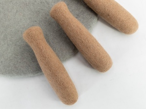 Wool Felt <b>Baseball</b> <b>Bat</b> Handmade Sports Toy Decorative Ornament Kids Play Prop Wholesale Bulk Felt & Yarn Child - Product Image 3