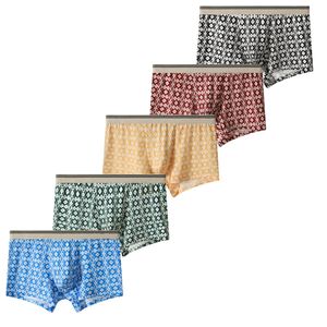 Soft High Quality 100% <b>Polyester</b> Breathable Casual Men's Underwear Brief Comfortable Shorts Elastic Waist Anti-UV Protection - Product Image 6