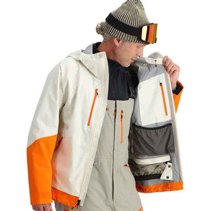 Mens Plus Size Windproof Sportswear <b>Snow</b> Ski Jacket High Quality Quick Dry Breathable Thermal Outdoor Winter <b>Coat</b> for Skiing - Product Image 2