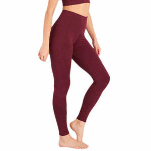 Leggings de sport taille haute à motif uni, grande taille, élastiques, légers, pour yoga et fitness, pour femme, en promotion - Product Image 4