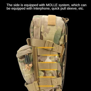 Sac à dos tactique unisexe personnalisé en promotion pour l'escalade, l'alpinisme, le camping et la randonnée – Sac de transport tactique durable - Product Image 5