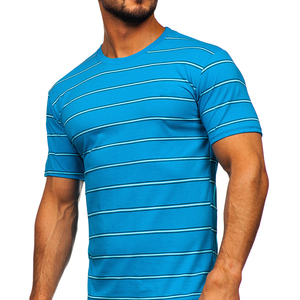 Camisetas de Hombre Recién Llegadas, 100% Algodón, Cuello Redondo, Manga Corta, Transpirables, Secado Rápido, Logotipo Personalizado en la Parte Delantera, Ligeras, en Oferta - Product Image 3