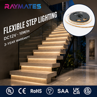 Livraison rapide, bande lumineuse LED COB 12V pour l'intérieur de la voiture, décoration automobile et éclairage d'ambiance, accessoire 12V