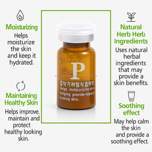 Peeling Coreano alle Erbe con Aloe Vera, Pantenolo e Calendula, Esfoliante Illuminante per la Pelle, Texture Essenza Lattiginosa, K-Beauty OEM - Product Image 2