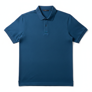 Nouveau T-shirt Polo Homme Respirant à Séchage Rapide, Teint Uni, en Polyester/Coton, Manches Courtes, Personnalisable, de Haute Qualité - Product Image 1