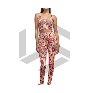 ชุดสปอร์ตโยคะสีดำสำหรับออกกำลังกาย - Product Image 1