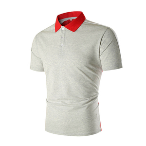 Approvisionnement direct usine Nouvelle Arrivée Chemises Polo Homme Manches Courtes Coupe Slim Dernier Cri Style Streetwear - Product Image 1