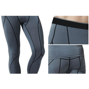 Leggings de Compresión para Hombre, para Fitness y Running, Cintura Elástica, Ligeros, Transpirables, Ropa Deportiva para Gimnasio, Logotipo Personalizado, OEM, ODM - Product Image 2