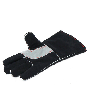 Guantes de Cuero de Alta Calidad para Soldadores, Guantes de Trabajo de Exportación, Guantes de Cuero de Protección Resistentes al Fuego Personalizados de Alta Calidad para Hombre - Product Image 3