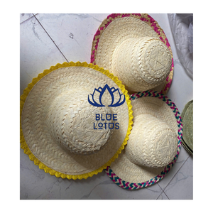 MEJOR VENDIDO Sombrero Mexicano de Paja Hecho a Mano para Fiestas Temáticas, Exposiciones Culturales, Decoración de Restaurantes y Tiendas de Recuerdos - Product Image 1