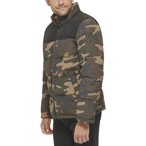 Professional Design Puffer jacket for sale Breathable Winter Fall Zipper <b>Plain</b> Puffer Men's Jackets - Product Image 2