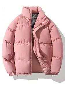 Blouson d'hiver pour homme, style streetwear, conception OEM, usage décontracté, prix bas, logo personnalisé sur le devant, blousons matelassés pour homme en vente - Product Image 2