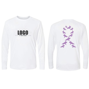 Camisetas de Pesca Estampadas con Protección UV UPF 50, Camisetas de Pesca de Manga Larga de Secado Rápido para Hombre, Protección UV Transpirable - Product Image 2