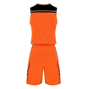 Uniformes de basket-ball sans manches sur mesure, nouveau design, haute qualité, polyester respirant et confortable, service OEM - Product Image 3