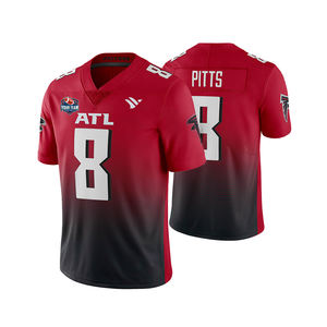 Camiseta de Fútbol Americano con Bordado, Logotipo Personalizable para Adultos Hombres, 100% Poliéster, Secado Rápido y Transpirable, Corte Atlético - Product Image 1