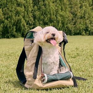 [CAMDOG] Nesta Pet Carrier <b>Backpack</b> Ergonomic Straps Waterproof YKK Zipper Ventilated Puppy Kitten Hiking Bag - Product Image 3