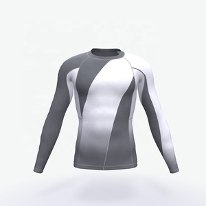 Unisex MMA <b>Rashguard</b> High Quality Long Sleeve Custom Printed Create Your Own Unique Style-Wholesale - Product Image 1