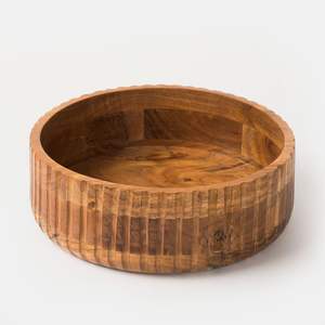 Cuencos de madera de acacia resistentes, diseñados para uso repetido en cocinas caseras y profesionales con mucho movimiento. - Product Image 4
