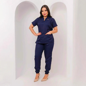 Professional Nurse Uniform Medical <b>Scrub</b> <b>Set</b> for Women Healthcare Workers Hospital Nursing Workwear Custom Design OEM Manufactur - Product Image 5